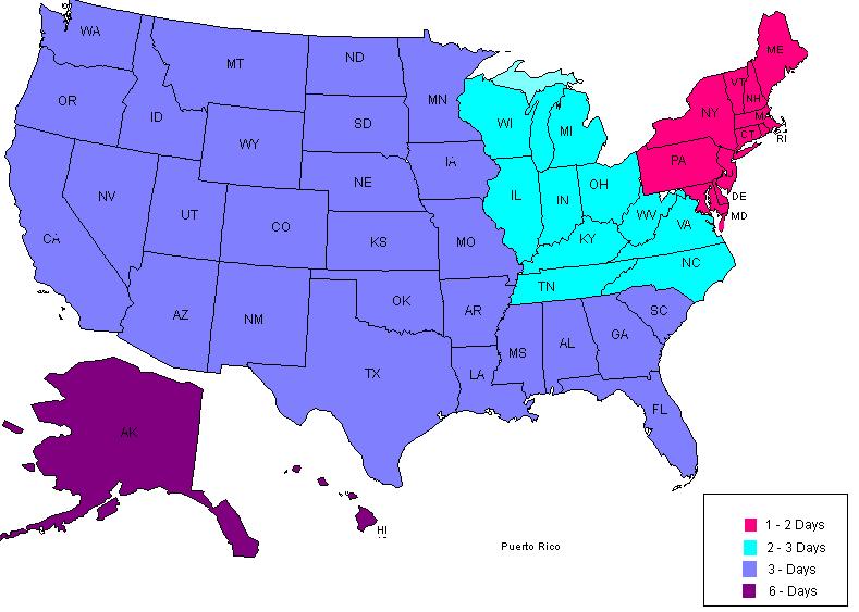 Shipping Map